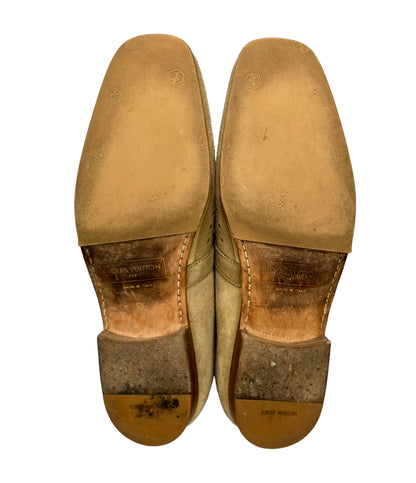 LOUIS VUITTON ローファー スエード メンズ SIZE 6.5 ルイ・ヴィトン