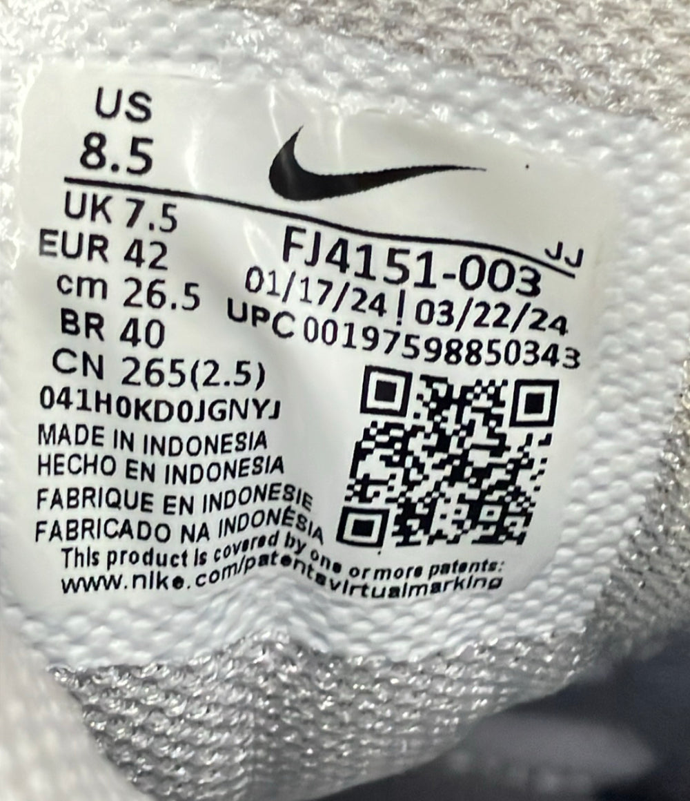 美品 NIKE ローカットスニーカー ズーム ボメロ 5 FJ4151-003 メンズ SIZE 26.5 (M) ナイキ