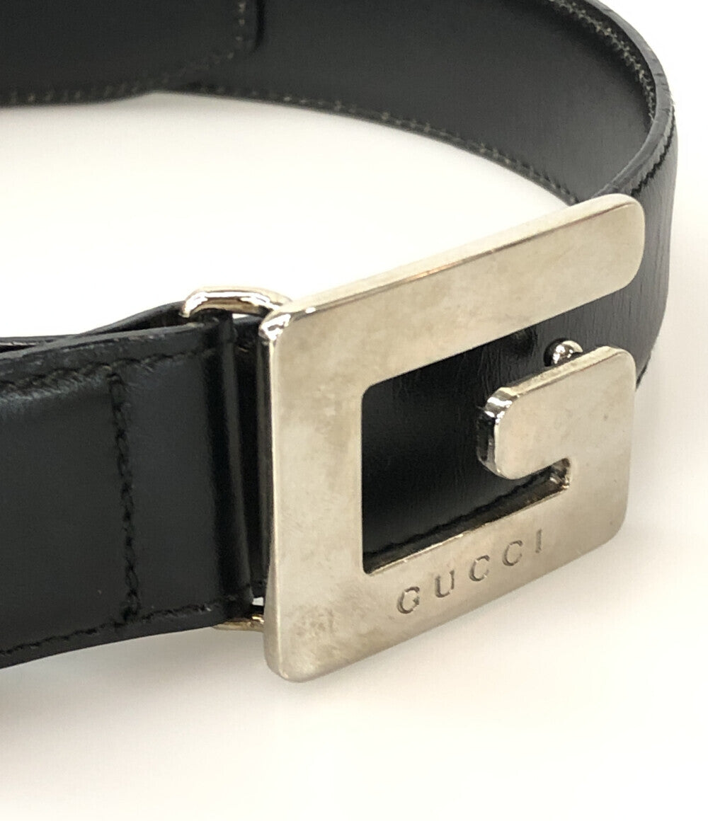 グッチ  ベルト シルバーロゴバックル     037.394.0959 メンズ SIZE 70.28 (複数サイズ) GUCCI