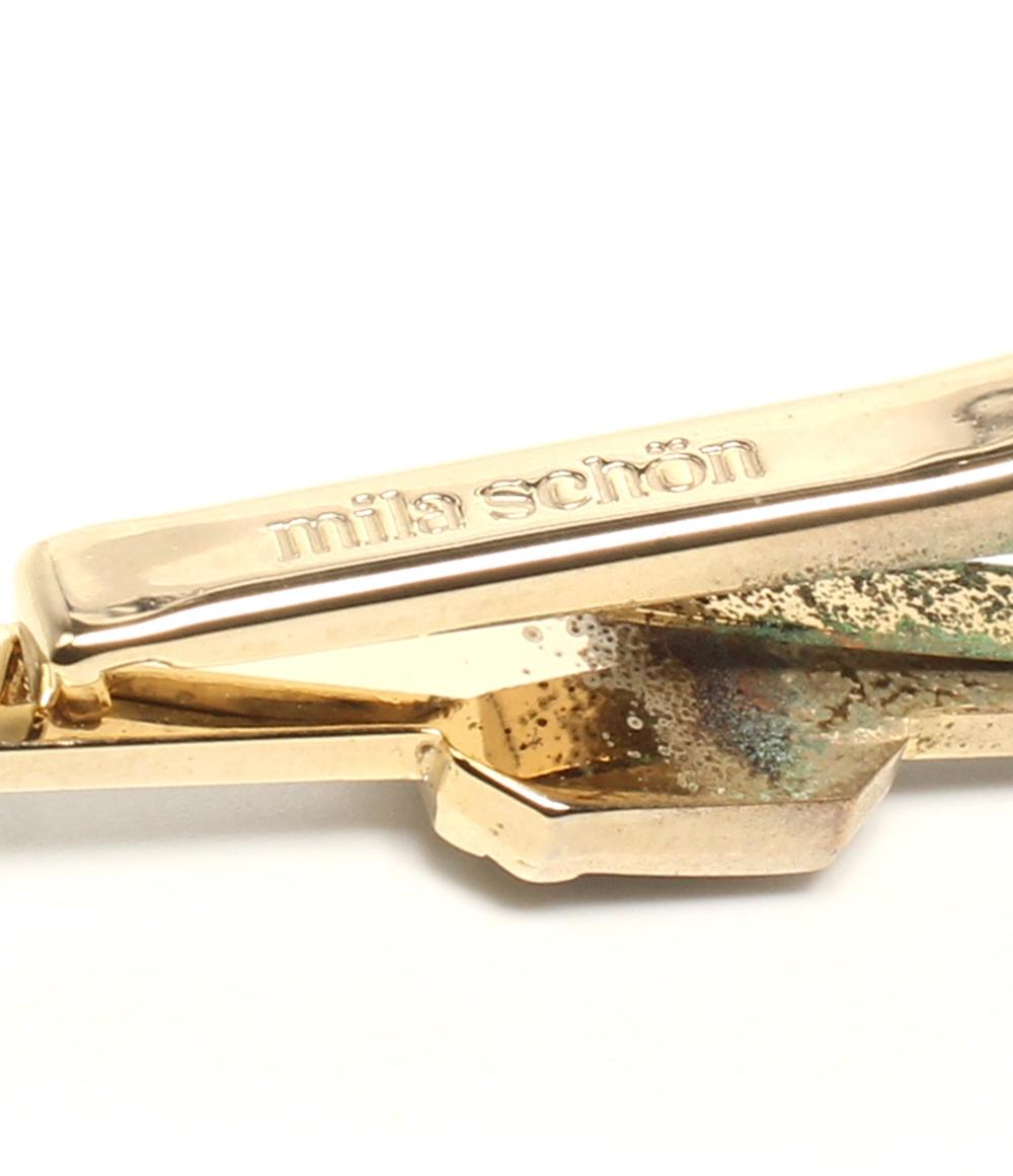 訳あり mila schon タイピン タイバー カフス 2点セット メンズ ミラショーン