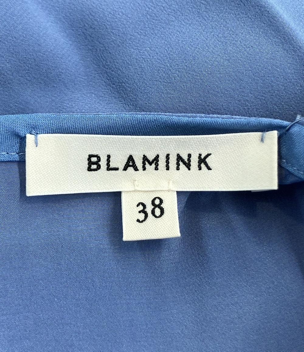 BLAMINK シルクスカーフカラーロングスリーブブラウス レディース SIZE 38 ブラミンク