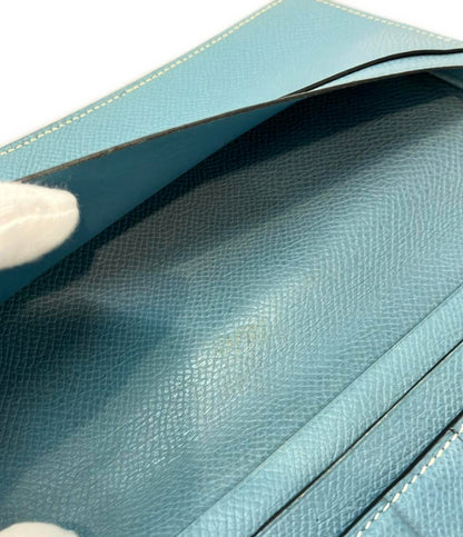 エルメス 二つ折り長財布 □L刻印 MC2フレミング レディース HERMES