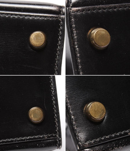 HERMES ハンドバッグ ゴールド金具 ボックスカーフ 〇L刻印 外縫い ケリー32 レディース エルメス