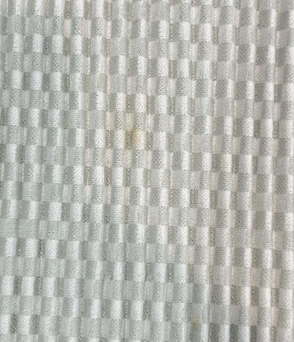 PLEATS PLEASE 半袖カットソー チェック柄 プリーツ加工 PP51-JK472 レディース SIZE 3 (L) プリーツプリーズ