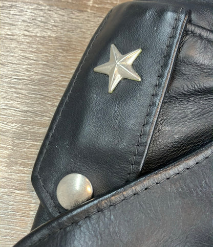 schott レザージャケット ライダース ワンスター 613UST ジップ メンズ SIZE 36 (S) ショット