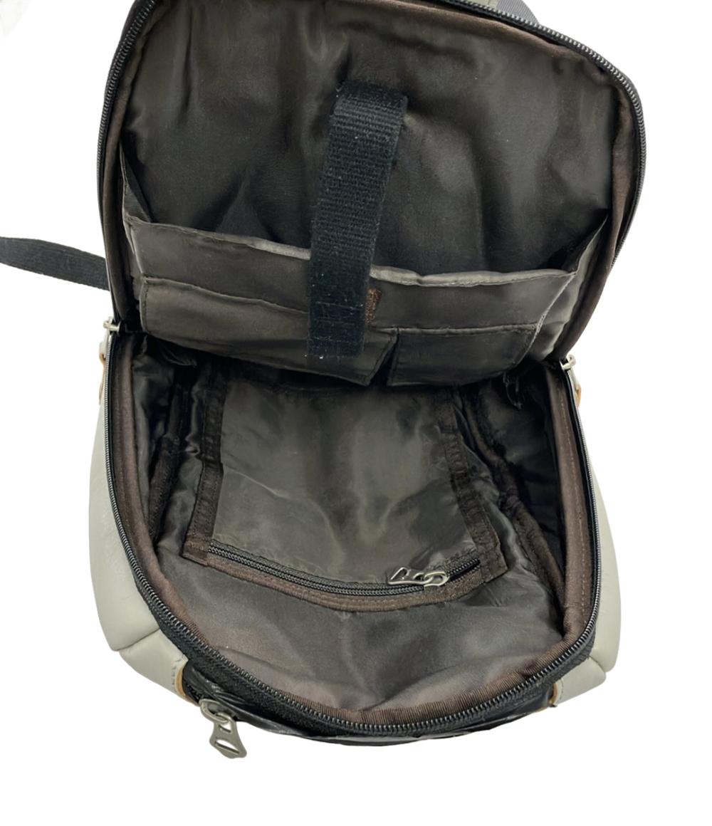 DOUBLES ボディバッグ レザー メンズ ダブルス