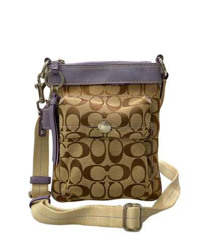 COACH ショルダーバッグ 斜め掛け シグネチャー 7082 レディース コーチ