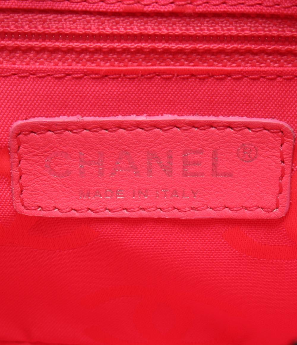 CHANEL ハンドバッグ カンボンライン ラムスキン シルバー金具 A25175 レディース シャネル