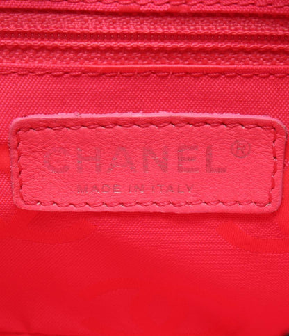 CHANEL ハンドバッグ カンボンライン ラムスキン シルバー金具 A25175 レディース シャネル