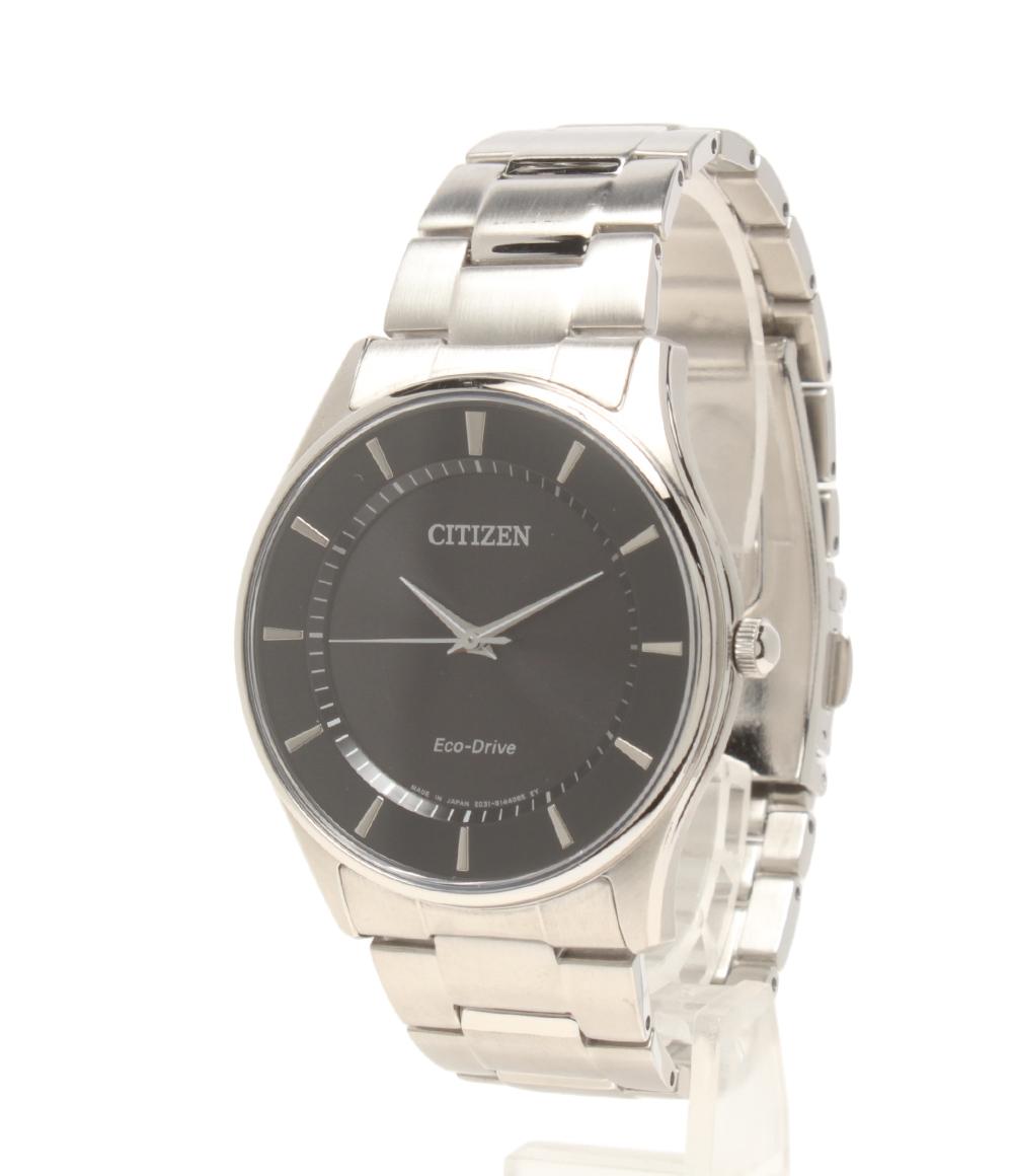 美品 CITIZEN 腕時計 コレクション クオーツ ブラック E031-S103720 メンズ シチズン