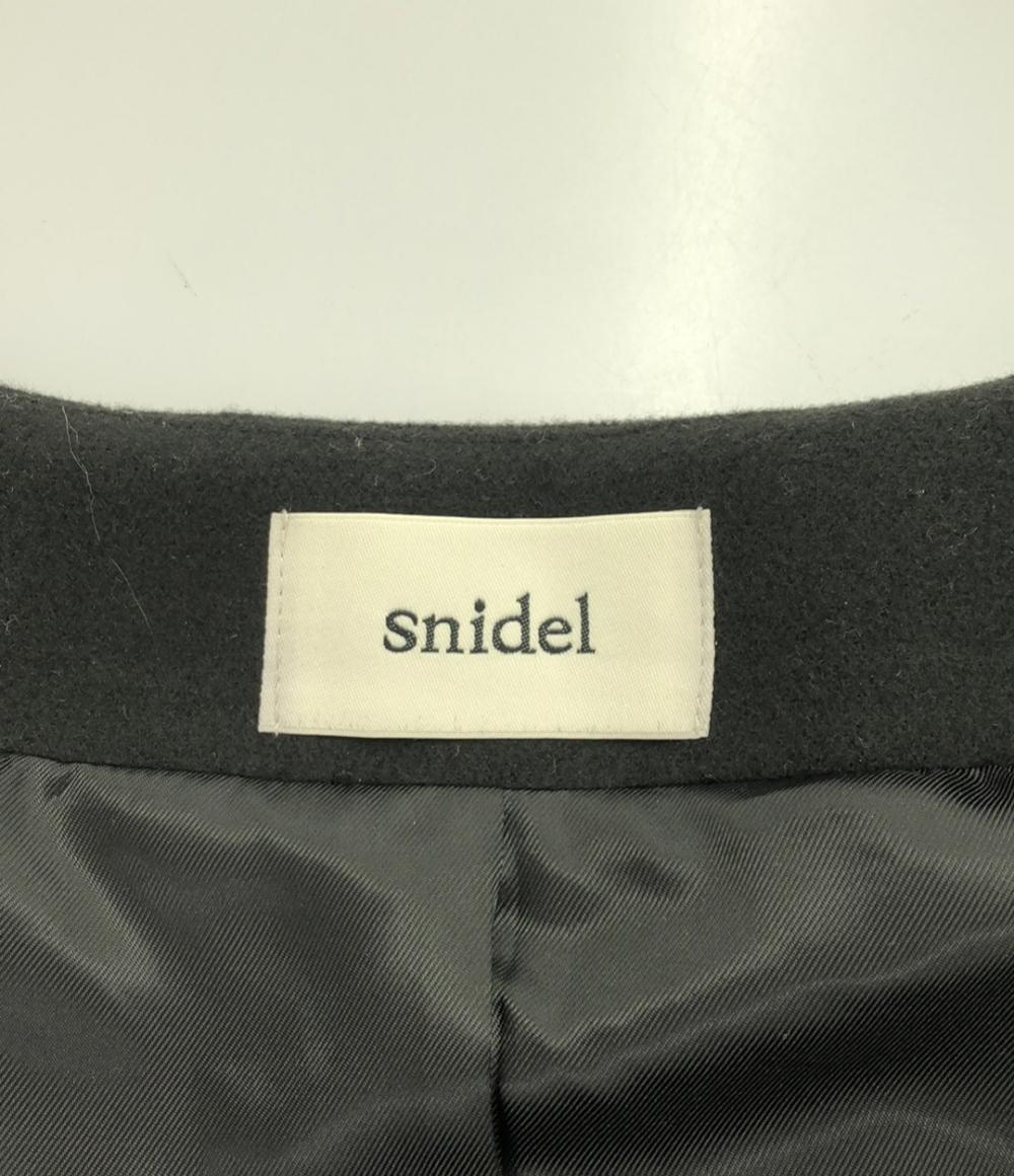美品 スナイデル ノーカラーコート レディース SIZE F (F) snidel