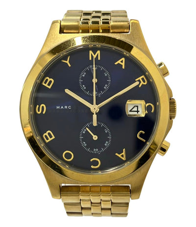 MARC BY MARC JACOBS 腕時計 クオーツ ブルー MBM3383 メンズ マークバイマークジェイコブス