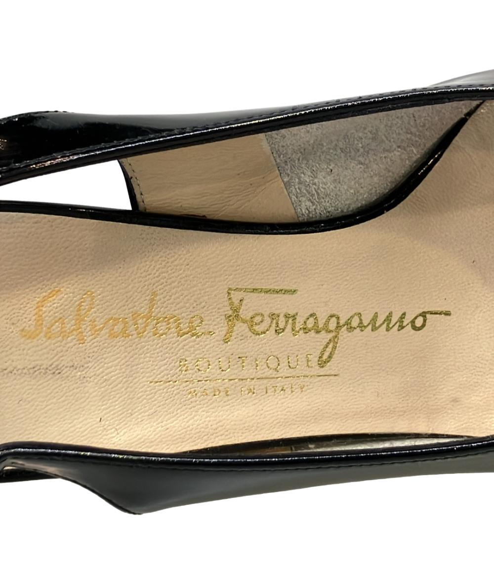 Salvatore Ferragamo スリングバッグパンプス ヴァラ レディース SIZE