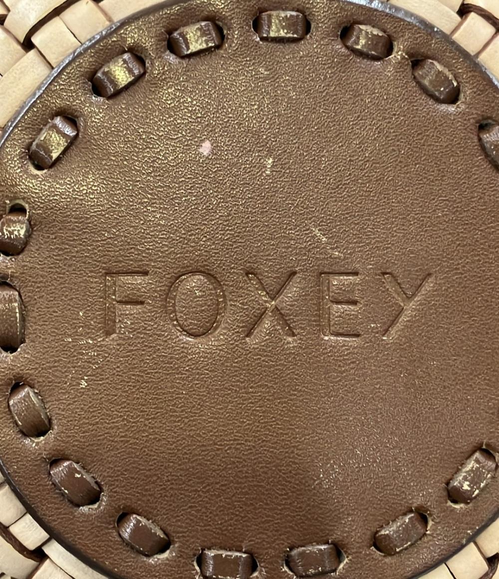 FOXEY ハンドバッグ かごバッグ ハンプトンバスケット レディース フォクシー