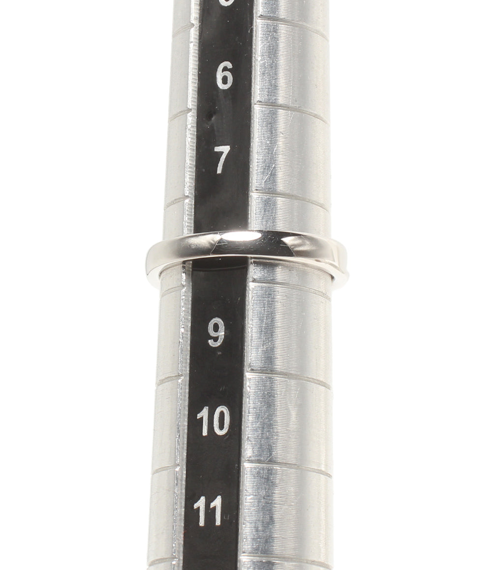 4℃ リング 指輪 Pt999 ダイヤ5P レディース SIZE 8号 ヨンドシー