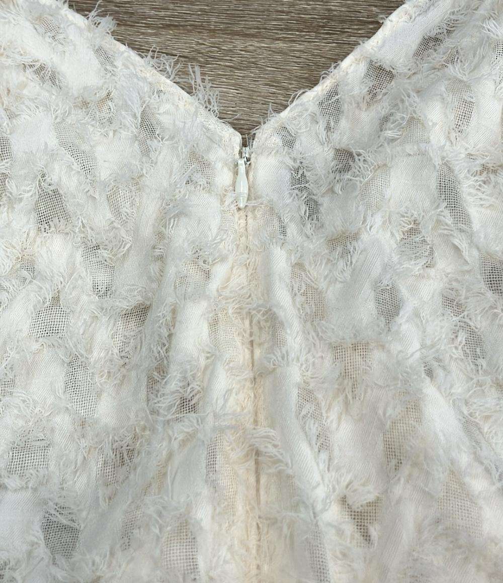 フレイアイディー フリンジジャガードカシュクールワンピース レディース SIZE 1 (S) FRAY I.D