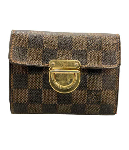ルイ・ヴィトン 二つ折り財布 ポルトフォイユ コアラ ダミエ N60005 レディース LOUIS VUITTON