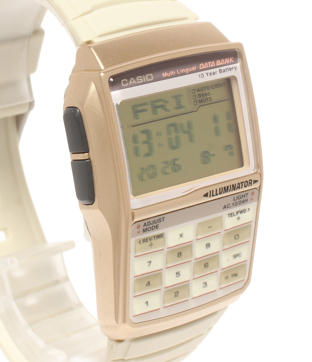 美品 CASIO 腕時計 データバンク クオーツ DBC-32 レディース メンズ カシオ