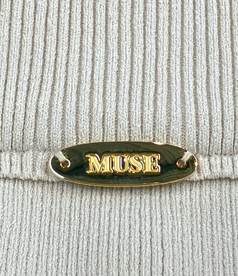 MUSE リブニット タイトスカート レディース SIZE 36 ミューズ
