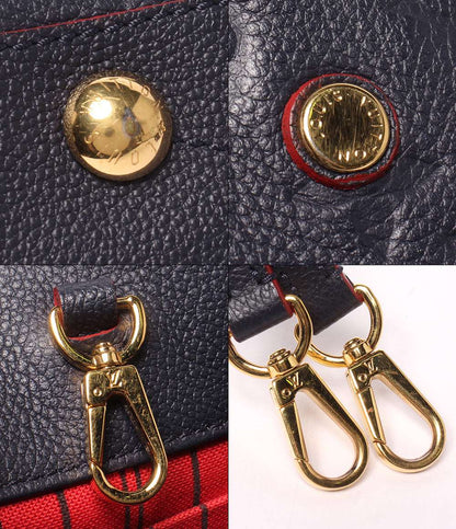 LOUIS VUITTON 2WAY ハンドバッグ ショルダーバッグ 斜め掛け モンテーニュ BB モノグラム アンプラント M42747 レディース ルイ・ヴィトン