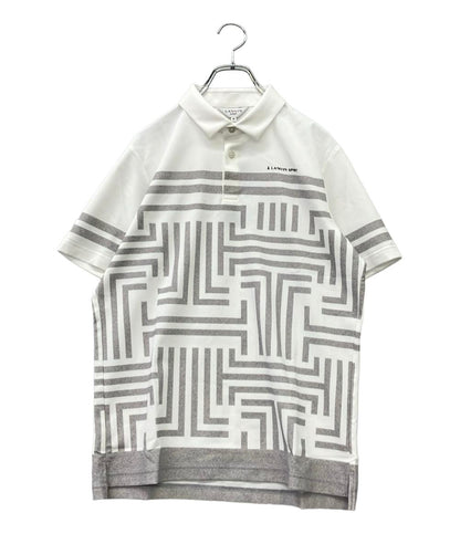 美品 LANVIN SPORT 半袖ポロシャツ ゴルフウェア スポーツウェア 2025年春夏モデル タグ付き VG5SHS31M メンズ SIZE 40 (L) ランバン スポール