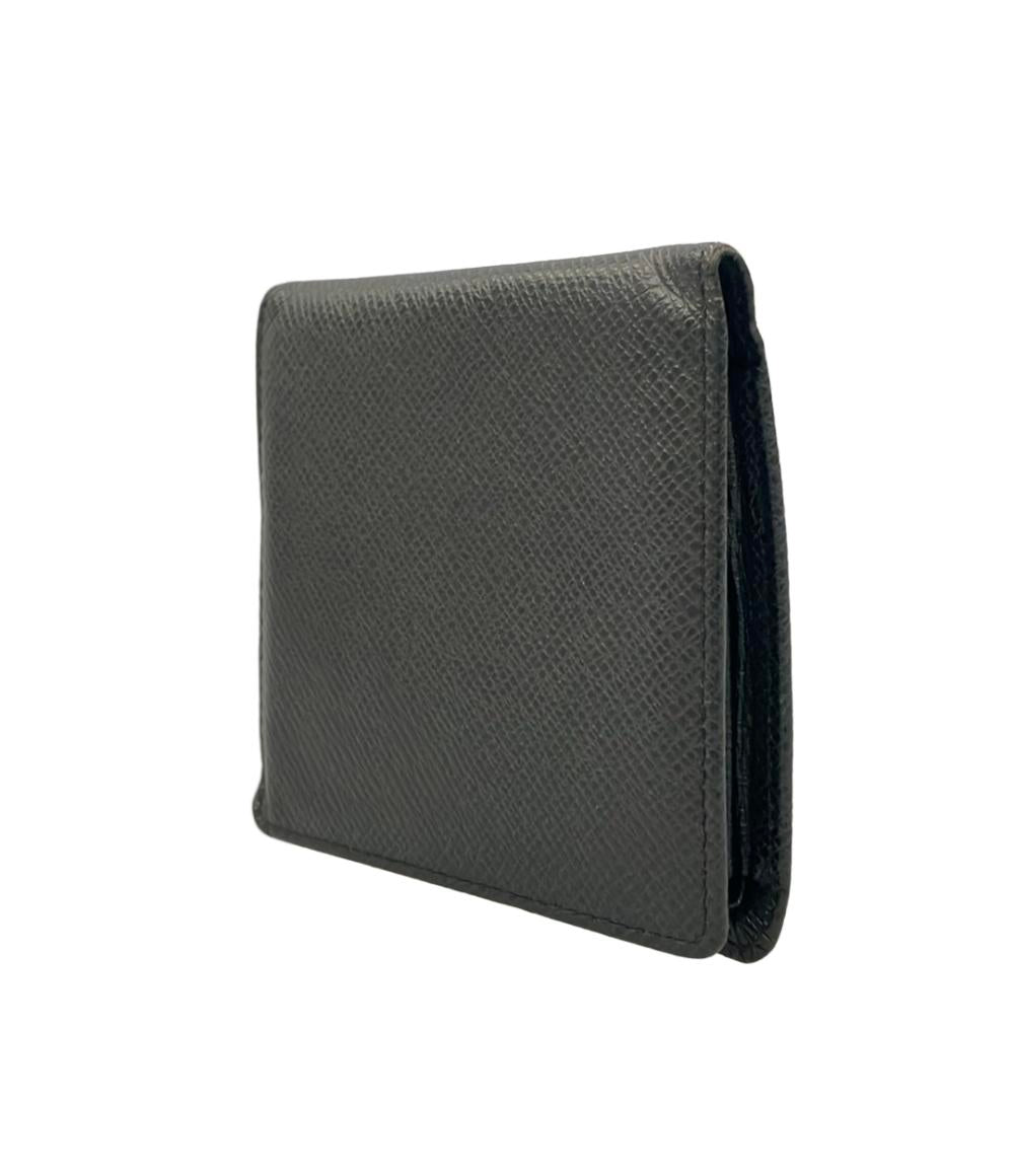 ☆美品☆ルイヴィトン 折り財布 ポルトビエ3カルトクレディ タイガ ブラック 黒 LOUIS VUITTON 二つ折り財布 ポルトビエ 3カルト クレディ タイガ