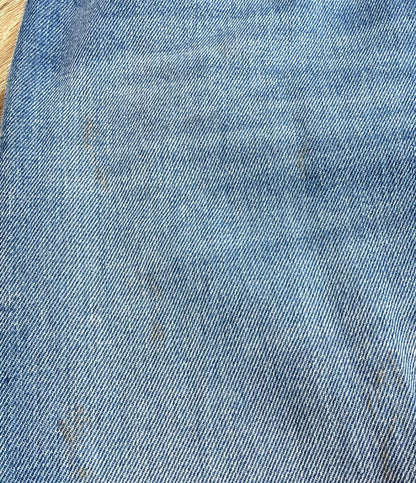 MM6 ドローストリング ワイドデニムパンツ ヴィンテージ加工 S52LA0162 レディース SIZE 40 エムエムシックス