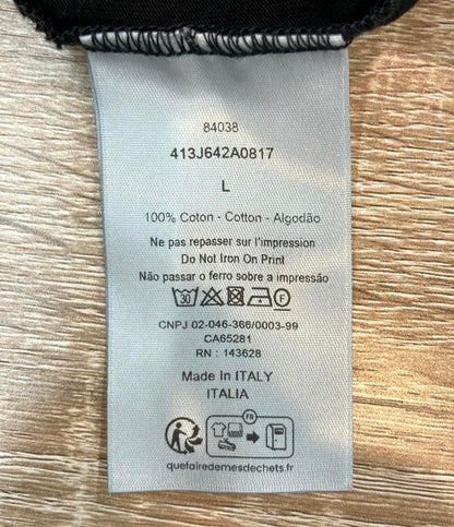 Christian Dior 長袖Tシャツ マルチカラーロゴ プリント 413J642A0817 メンズ SIZE L クリスチャンディオール