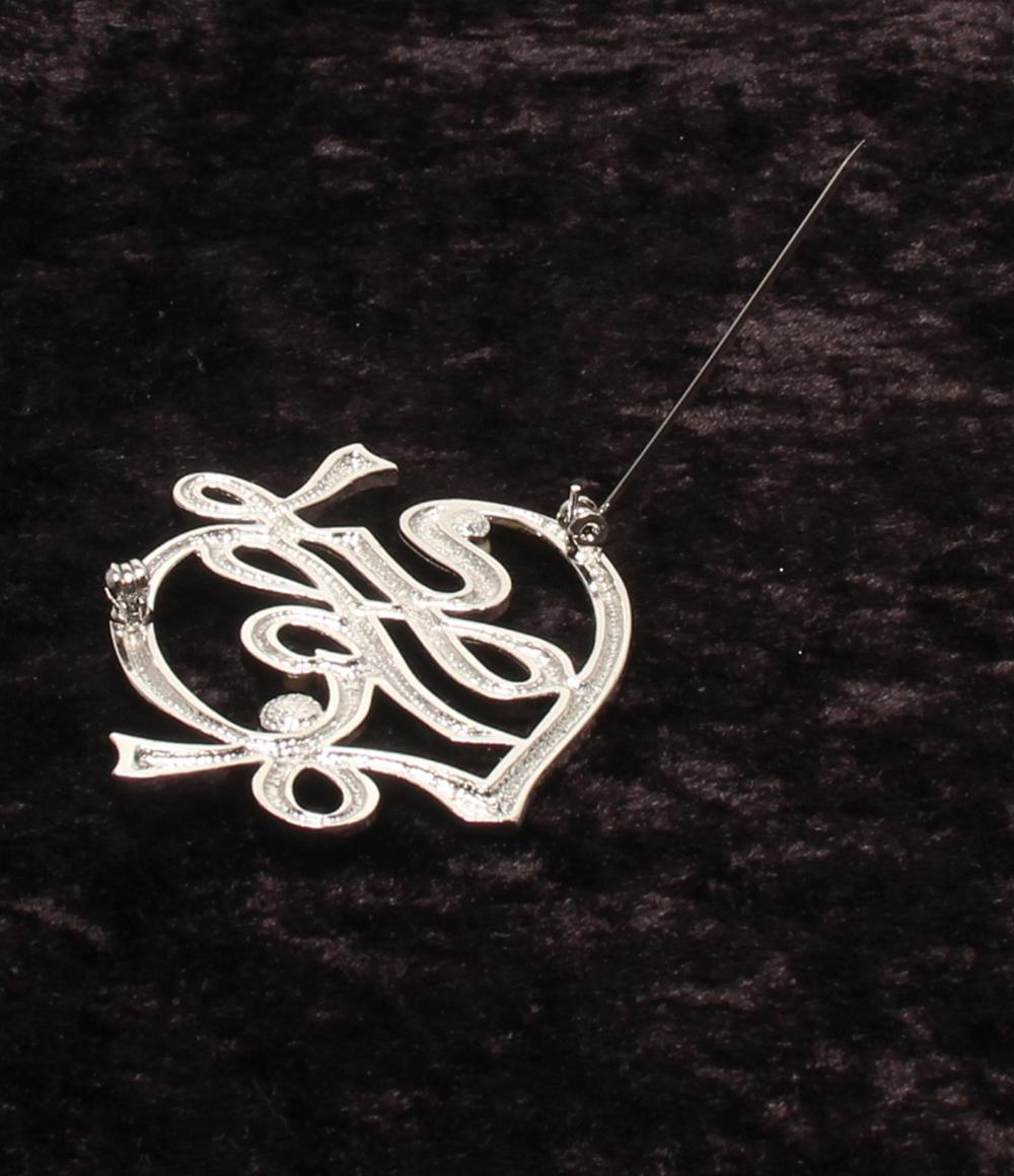 美品 ユミ カツラ ブローチ ハートモチーフ 2点セット レディース YUMI KATSURA