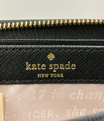 Kate Spade ラウンドファスナー長財布 レザー レディース ケイトスペード