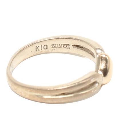 オド リング 指輪 K10 SV ハートモチーフ レディース SIZE 6号 odo