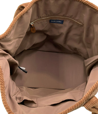 RALPH LAUREN トートバッグ 肩掛け マザーズバッグ レディース ラルフローレン