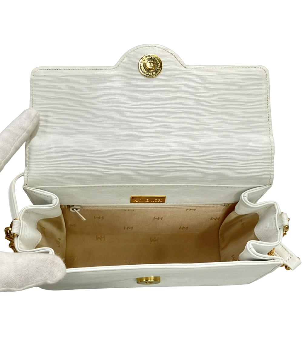 HANAE MORI ハンドバッグ ショルダーバッグ 2WAY 斜め掛け レザー レディース ハナエモリ