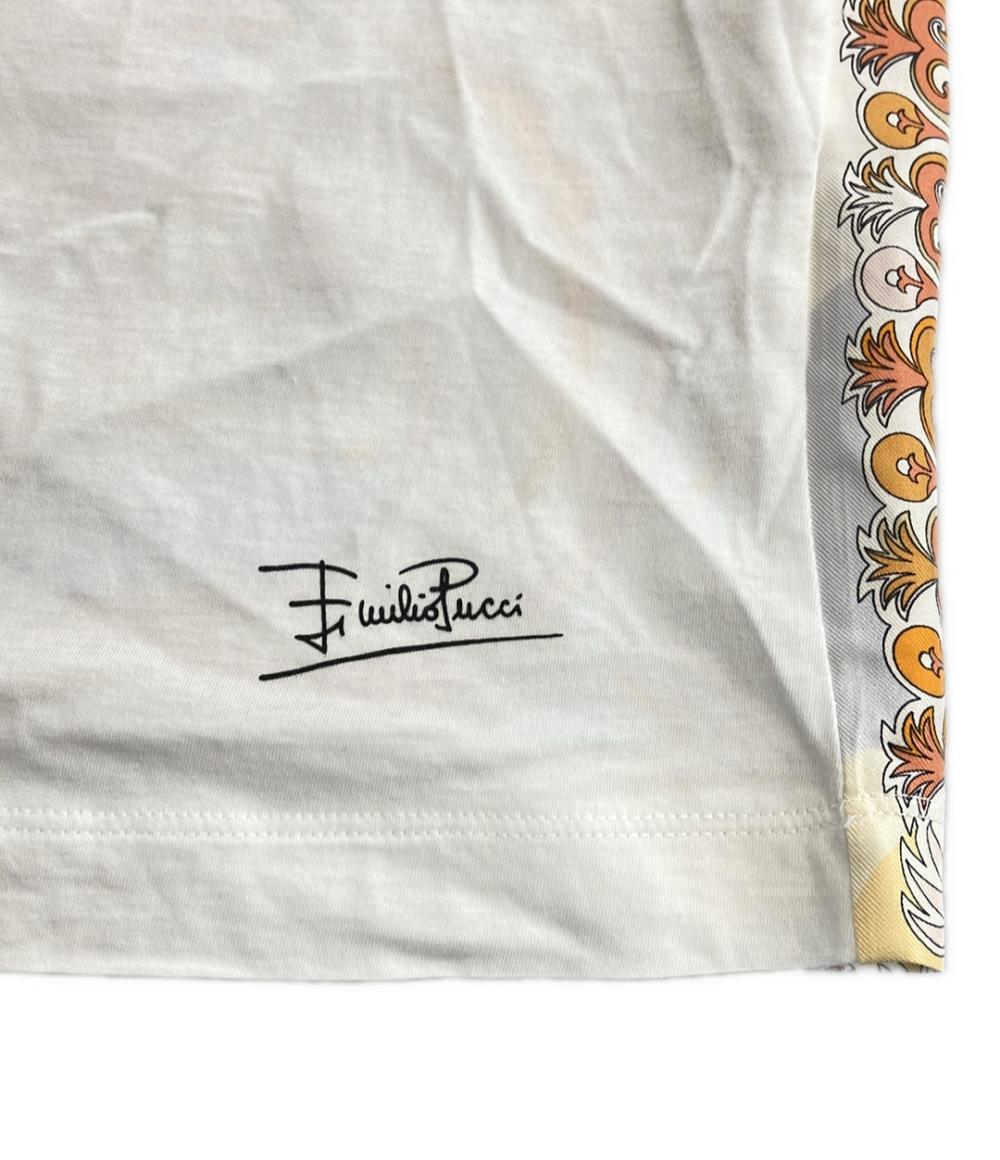 エミリオ・プッチ ノースリーブTシャツワンピース バックプリント レディース SIZE S Emilio Pucci