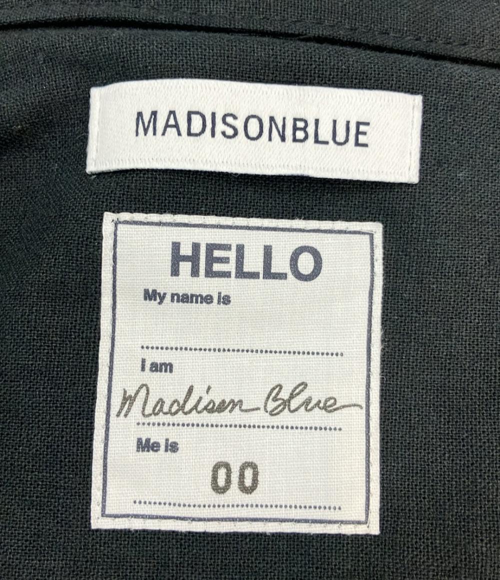 MADISON BLUE ジャケット 長袖 ビッグシルエット チェック柄 ツイード生地 パールボタン BIG CPO CHECK TWEED MB221-1012 レディース SIZE 00 (XS)