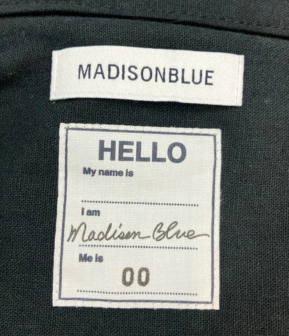 MADISON BLUE ジャケット 長袖 ビッグシルエット チェック柄 ツイード生地 パールボタン BIG CPO CHECK TWEED MB221-1012 レディース SIZE 00 (XS)