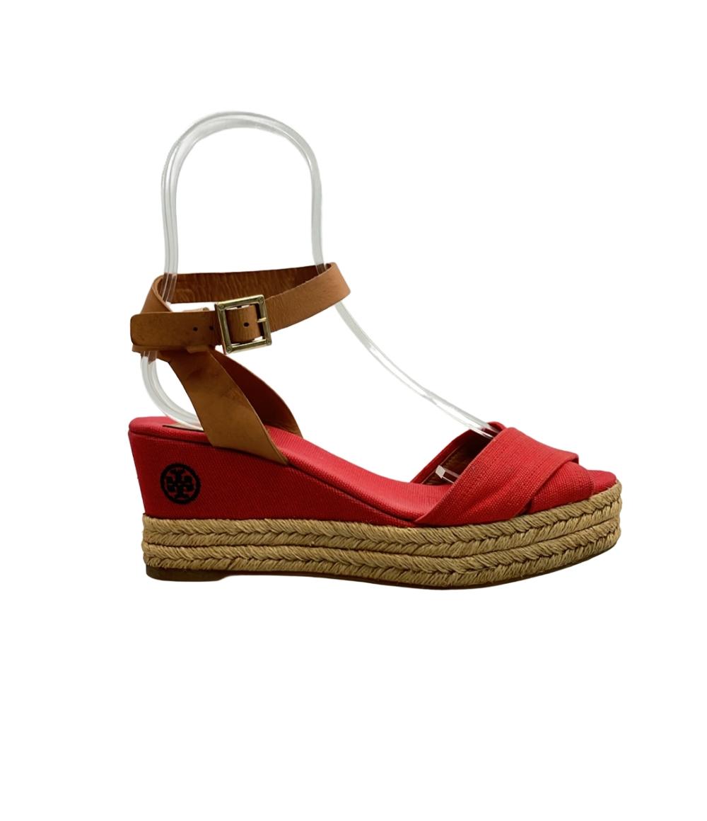 トリーバーチ アンクルストラップサンダル エスパドリーユ レディース SIZE 7 B (L) Tory Burch