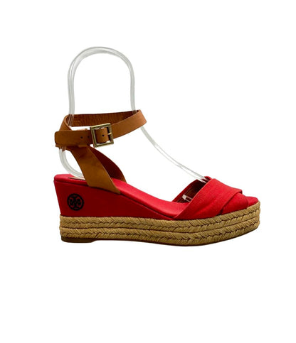 トリーバーチ アンクルストラップサンダル エスパドリーユ レディース SIZE 7 B (L) Tory Burch