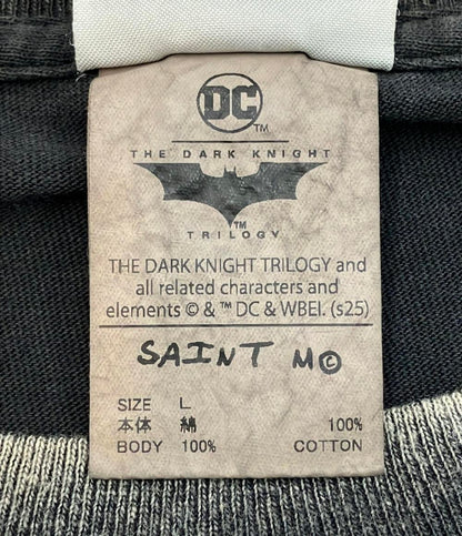SAINT MICHAEL 半袖Tシャツ The Dark Knight BTM_SS TEE DARKNIGHT 25SS SM-HR8-0000-C54 メンズ SIZE L セントマイケル
