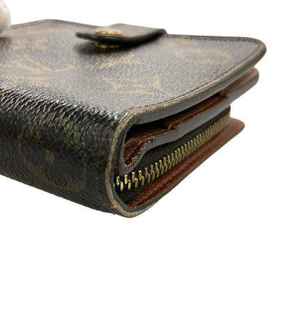 LOUIS VUITTON 二つ折り財布 モノグラム コンパクトジップ M61667 ユニセックス ルイ・ヴィトン