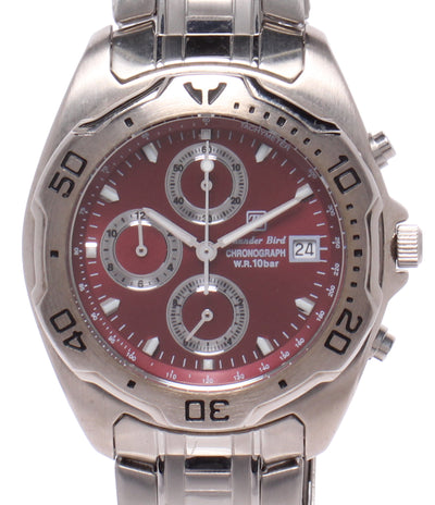 CITIZEN 腕時計 サンダーバード Thunder Bird クオーツ レッド メンズ シチズン