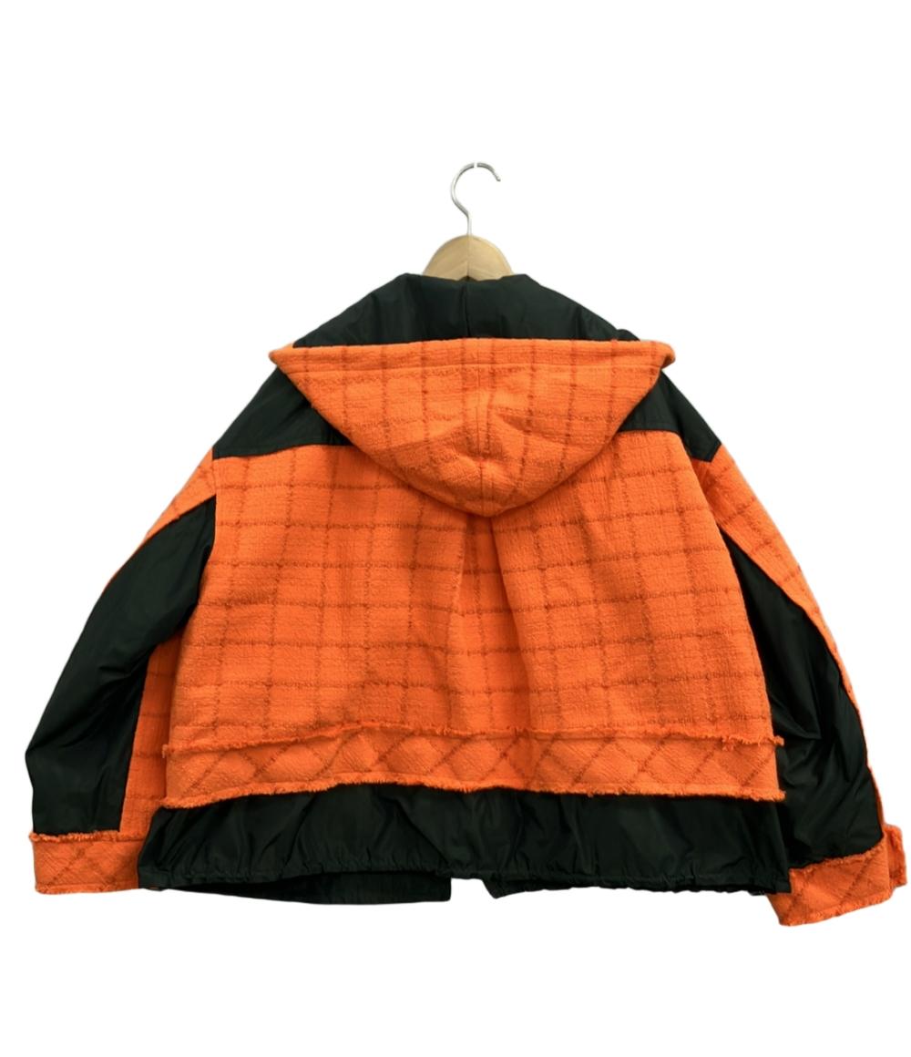 美品 ランバンオンブルー ナイロンジャケット レディース SIZE 38 (M