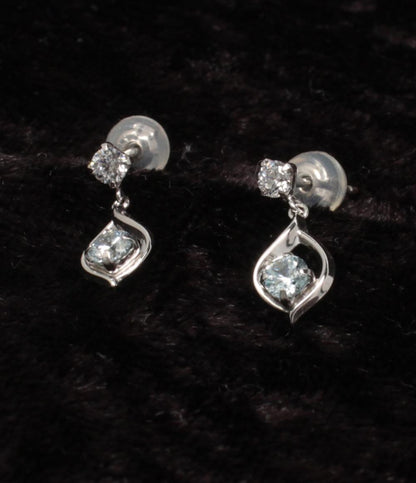 美品 カナルヨンドシー ピアス K10 しずくモチーフ レディース canal4℃