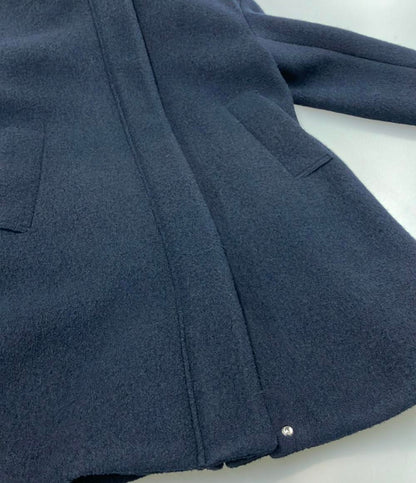 美品 エストネーション ウールフーデッドロングコート アウター レディース SIZE 38 (S) ESTNATION