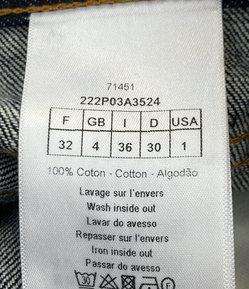 美品 Christian Dior デニムパンツ インディゴ 222P03A3524 レディース SIZE 32 (XS) クリスチャンディオール