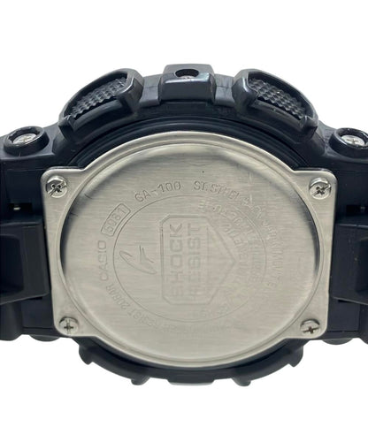 CASIO 腕時計 G-SHOCK クオーツ ブラック GA-100 メンズ カシオ