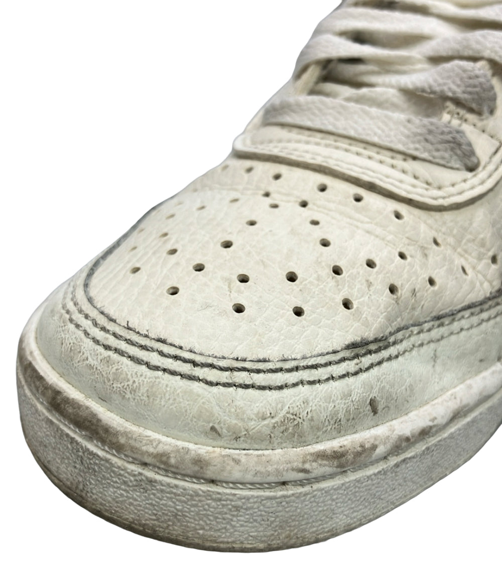NIKE ミドルカットスニーカー コートビジョン CD5436-105 レディース SIZE 23.5 ナイキ