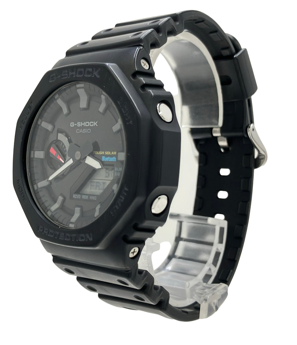 CASIO 腕時計 Bluetooth G-SHOCK ソーラー ブラック GA-B2100 メンズ カシオ