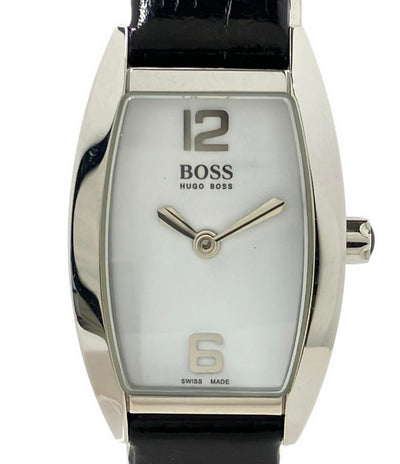 ヒューゴボス 腕時計 クオーツ ホワイト レディース HUGO BOSS