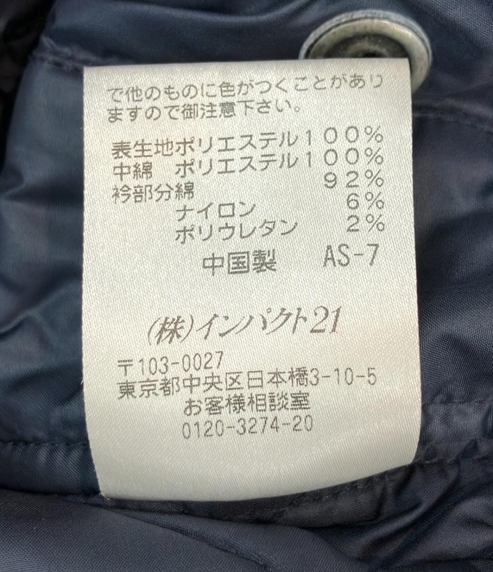 POLO RALPH LAUREN キルティングジャケット ネイビー ジップアップ スナップボタン メンズ SIZE LL ポロ・ラルフローレン